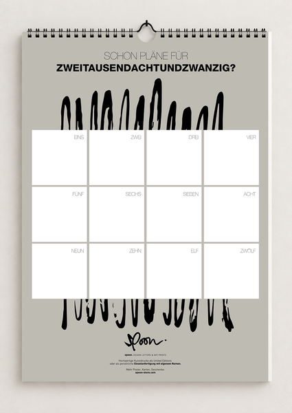 2027  -  KALENDER / FAMILY PLANNER